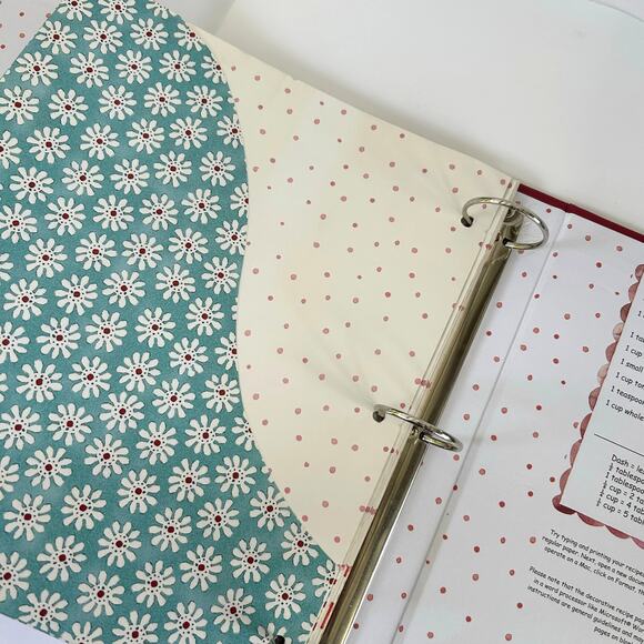 Susan Branch Recipe Binder Home Cooking Window Cover Complete VTG Kitchen - Picture 6 of 12